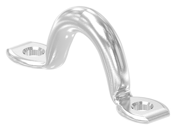 Wandoese - Ø Oese- 8 mm - mit 2 Loechern - V4A-11-2944.1