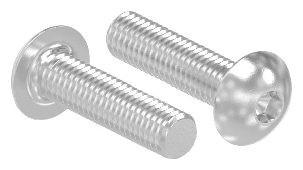 Rundkopfschraube V4A M5x20 Innensechskant DIN 7380-1-13-0014.1