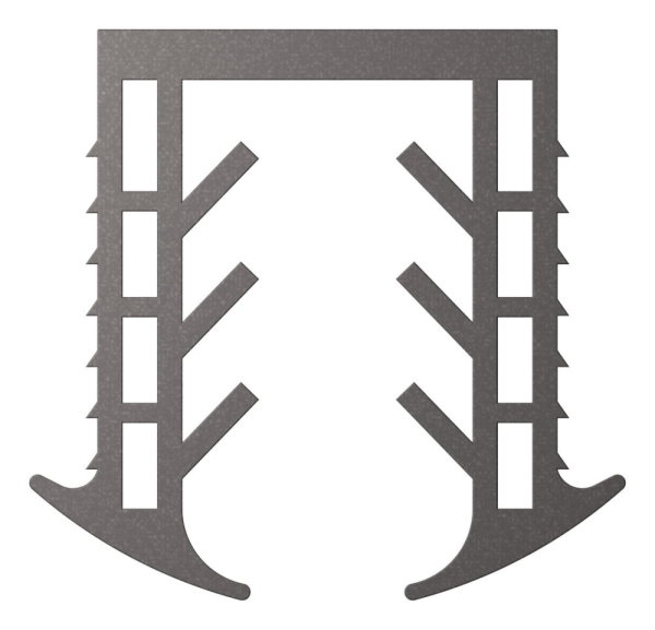 Keildichtung Glas 10-00 – 13-52mm- fuer Nut 27 x 30mm- Laenge 6m- EPDM-88-1160365-GU.6M