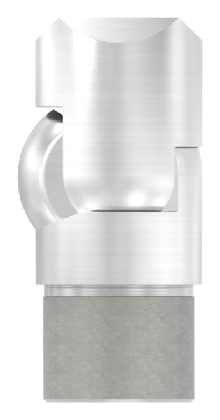 Gelenkstueck V2A fuer Rohr 42-4 x 2-0 mm zum Anschrauben geschliffen K240-88-1156257-320.42