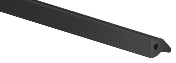 Montage-Set eloxiert-geschliffen fuer Glas 17-52 mm- B 1800 mm- L 1805 mm eleganza canopy-88-11VDE-GU-1800.17