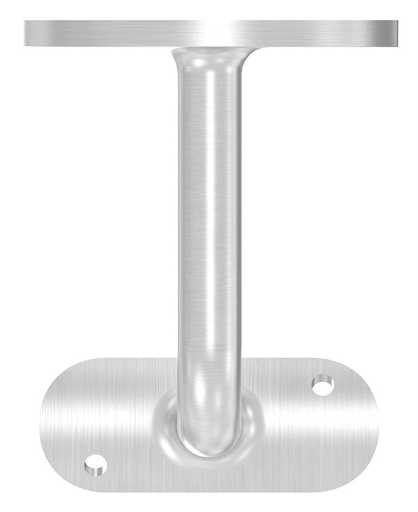 Handlaufhalter V2A Rohr 42-4 mm Ronde 70x5 mm Wandabstand 75 mm verschweisst-88-1150367.240