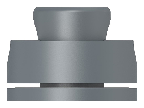 BRENK-fix® Halter Ø 50mm- Kunststoff- anthrazitgrau 4 Stueck-88-11BR-50AG.KS