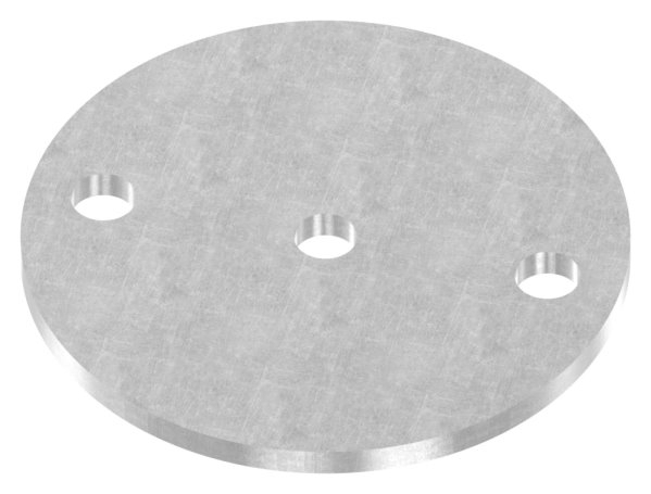 Ankerplatte 120x6 mm 3 Bohrungen -  Stahl roh-30-2849.8