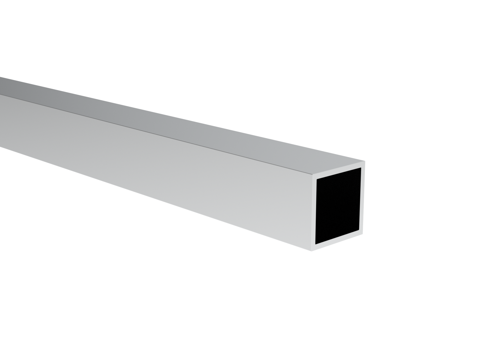 Aluminium Vierkantprofil Aluminium 40x40x3 mm Laenge 6000 mm Roh-89-11AL40X40X36000-A.4