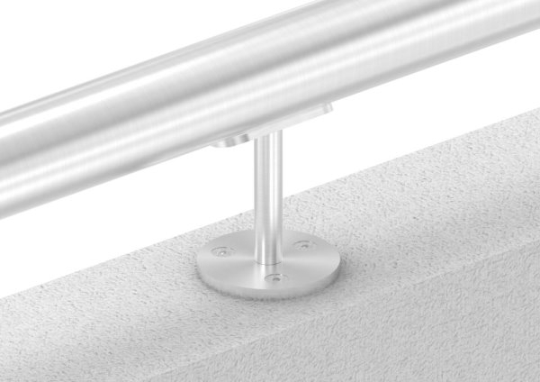 Handlaufstuetze gerade fuer Ø 42-4 mm V2A - Hoehe 70 mm-11-2044.4