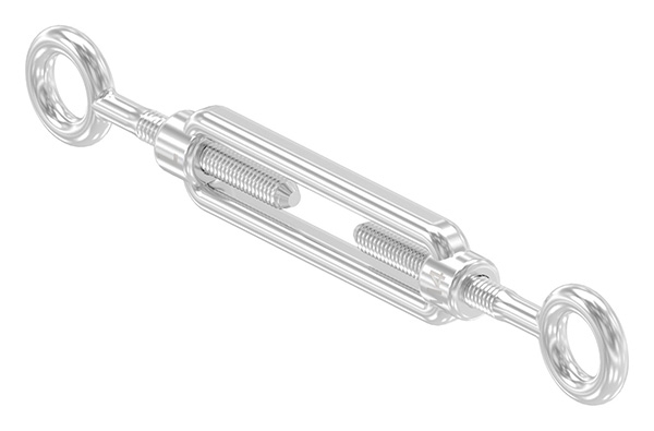 Spannschloss - M4 - Oese-Oese - mit Links-Rechtsgewinde - V4A-11-2896.1