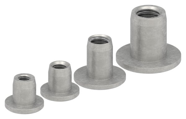 Huelsenmutter Edelstahl V2A M10 Flachkopf Innensechskant-88-1158383-240.10