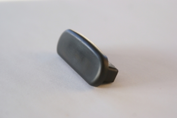 Endkappe fuer Kunststoffhandlauf fuer 40 x 8mm- schwarz-88-11EK-F408.001