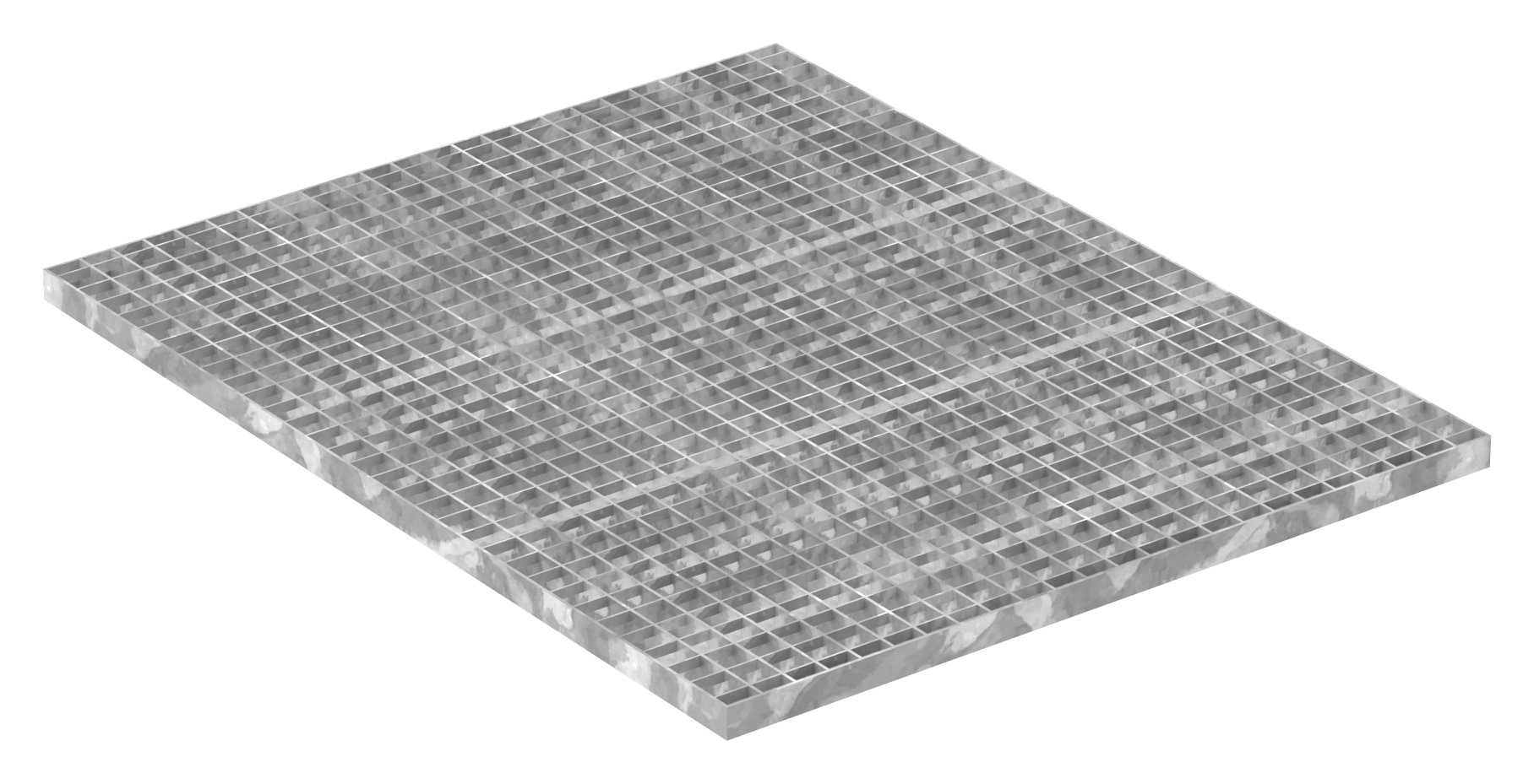 Industrie-Gitterrost - Masse- 1000x800x30 mm; MW 30-30 mm; 30-3 mm - S235JR -St37-2- im Vollbad feuerverzinkt-21-1008030303.7