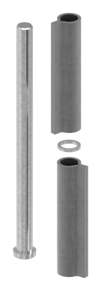 Anschweissband Stahl 2-teilig schwer 750 kg Tragkraft-30-3942.8