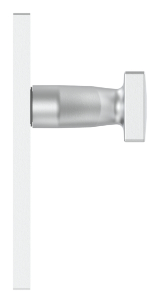 Alu-Tuerdruecker - gekroepft - drehbar - Aluminium EV1-12-3060-D.6