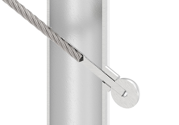 Formanschluss - fuer Anschluss Ø 42-4 mm - Gewinde M4 - V2A-11-2825.4