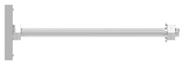 Montage-Platte fuer Montage-System FLEX-MOUNT PRO- fuer Daemmblock 160mm- L=214mm-88-11VDE-FLEX-MP.160