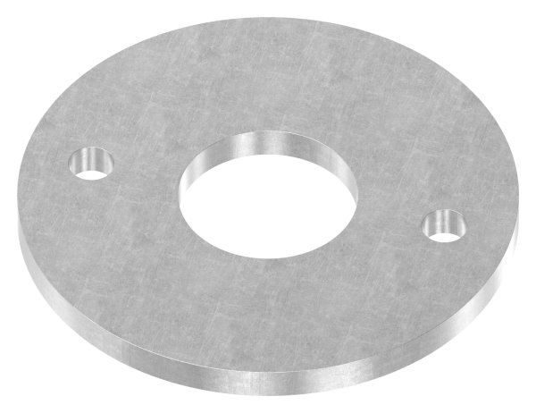 Ankerplatte 120x8 mm 3 Bohrungen -  Stahl roh-30-2872-8.8