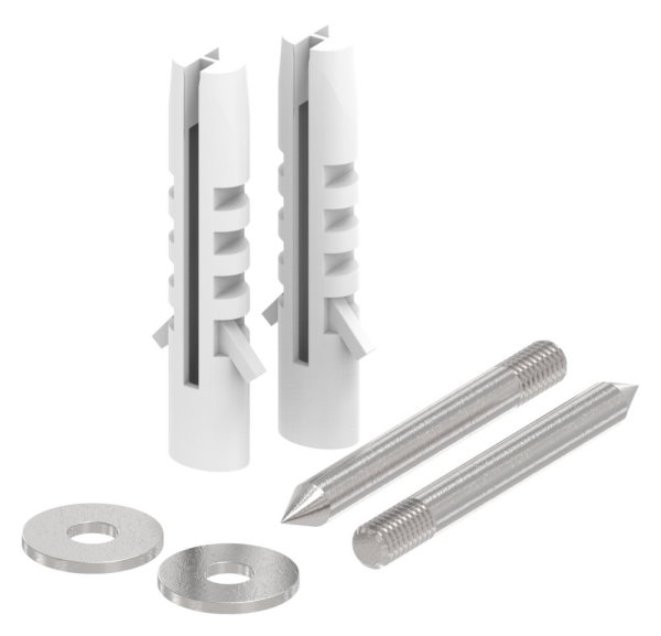 Hausnummer 4 - klein - Masse- 110 mm x 150 mm - V2A-11-8054.4