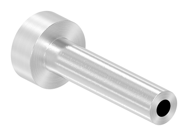 Linsenkopfterminal zum Selbstverpressen - fuer Seil von Ø 3 mm bis Ø 8 mm - V2A-11.2980