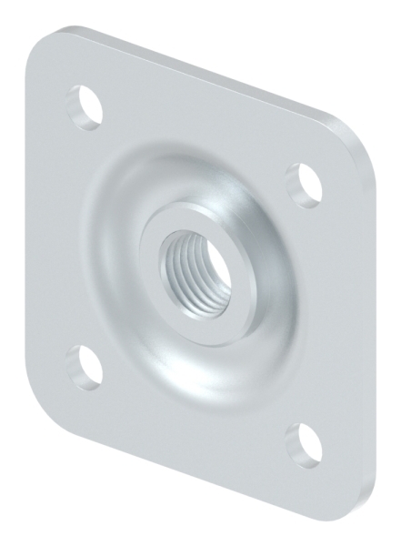 Verstellbare Mauerplatte fuer M22- verzinkt-88-11860-P.M22