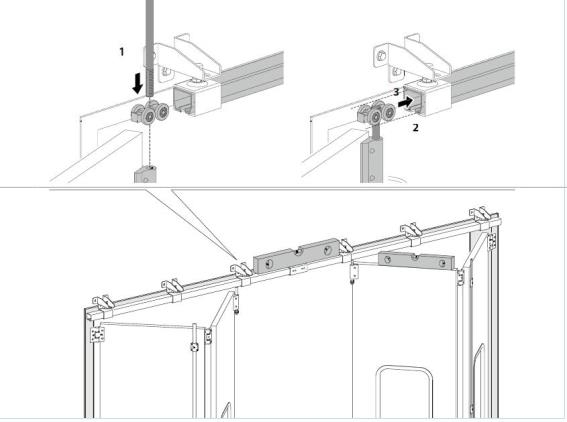 Laufwagen fr Schiebetore Stahl verzinkt fr Profil 70 x 60 mm bis 400 kg-89-11H0870X60B-A.4