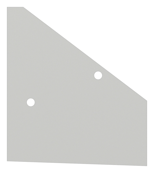 Endkappe rechts fuer eleganza canopy- RAL 7016-88-11VDE-EK-RE.7016