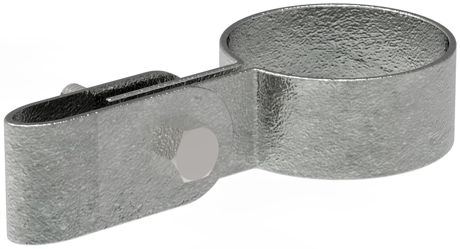 Rohrverbinder - Gitterhalter einfach - 170E60 - 60-3 mm - 2- - Feuerverzinkt u. Elektrogalvanisiert-170E60
