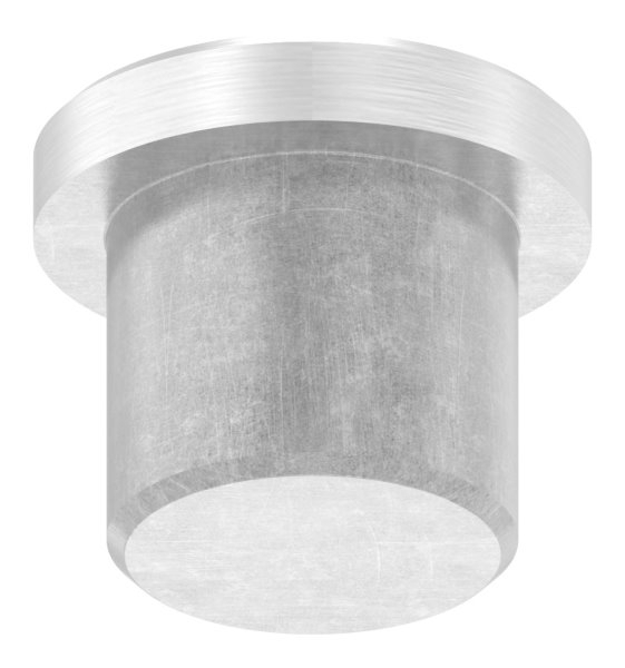 Rohrstopfen fuer Ø 16-0x2-0 mm flach zum Einkleben V2A-11-5015.4