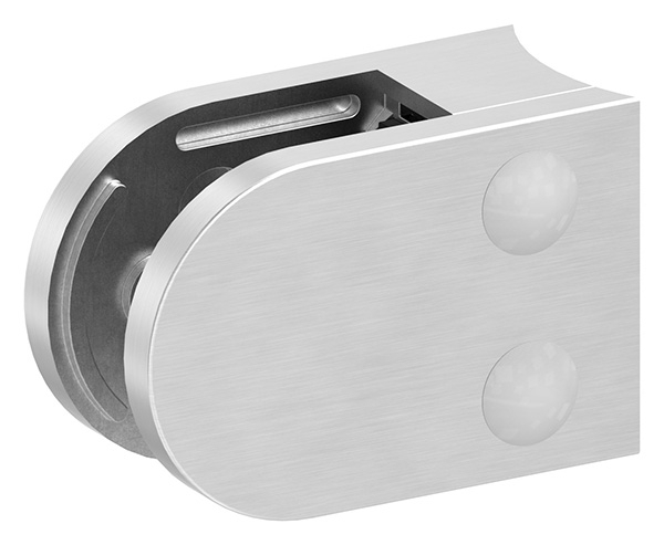 Glasklemme 63x45x30 mm AbZ fuer Anschluss Ø 60-3 mm V2A-10-2460.4