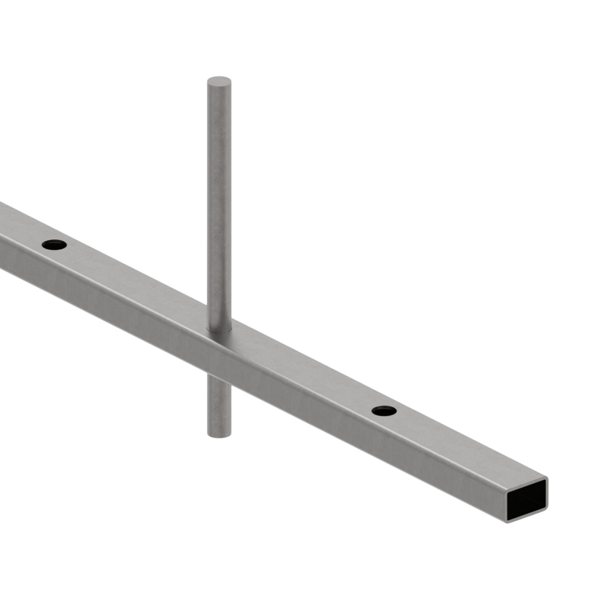 mit Durchgangsbohrung