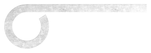 Anschweissband fuer Torband zum Durchschrauben Ø 16mm- Laenge 75mm-88-11960-16.75