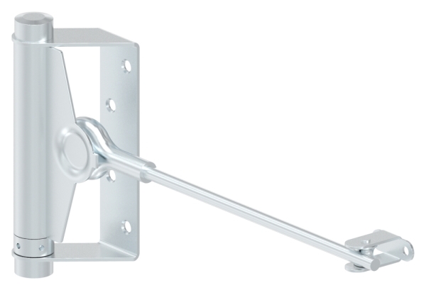 Tuerschliesser Stahl verzinkt Hebellaenge 235 mm fuer Tueren bis 60 kg-88.113891