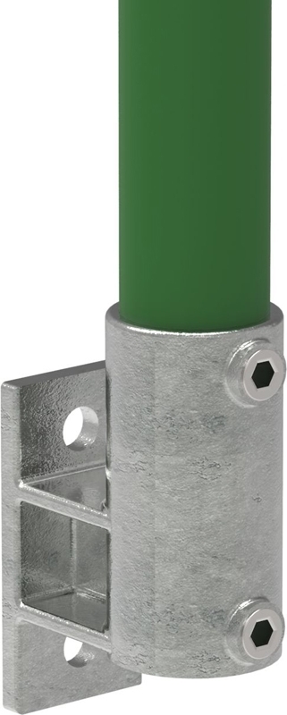 Rohrverbinder - Wandhalter Platte vertikal - 144 - 33-7 mm - 48-3 mm - 1- - 1 1-2- - Feuerverzinkt u. Elektrogalvanisiert-144