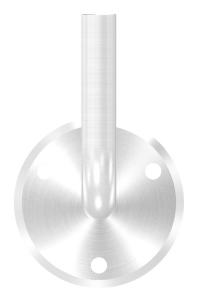 Handlaufhalter mit Ronde 70x5 mm zum Anschweissen V2A-11-2016.4