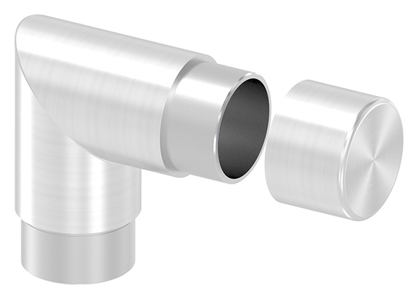 Endkappe fuer Boegen- fuer Rundrohr Ø 42-4x2-0 mm V2A-11-3399.4