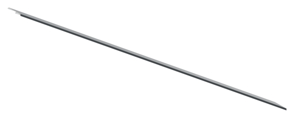 Design-Abdeckung fuer eleganza canopy- L- 1805mm- RAL7016-88-11VDE-AB-1800.7016