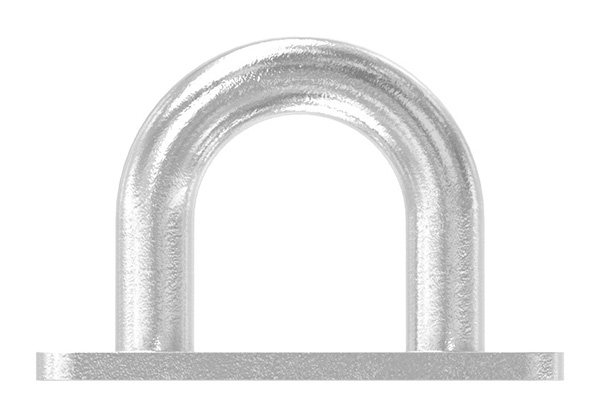 Befestigungsoese - Ø Oese- 6 mm - Platte- 40x35 mm - V4A-11-2936.1