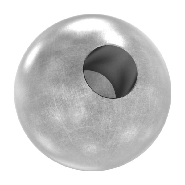 Kugel Ø 35 mm - mit Sackloch 12-2 mm - Stahl S235JR- roh-30-2742.8