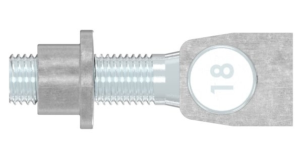 Torband M18 verstellbar schweissbar Stahl -roh- S235JR-30-3512.8
