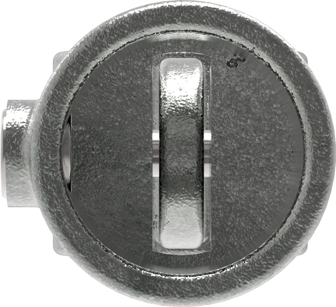 Rohrverbinder Gelenkstueck einfach Ø 42-4 mm -1 1-4- - Temperguss verzinkt - 173C42-173C42