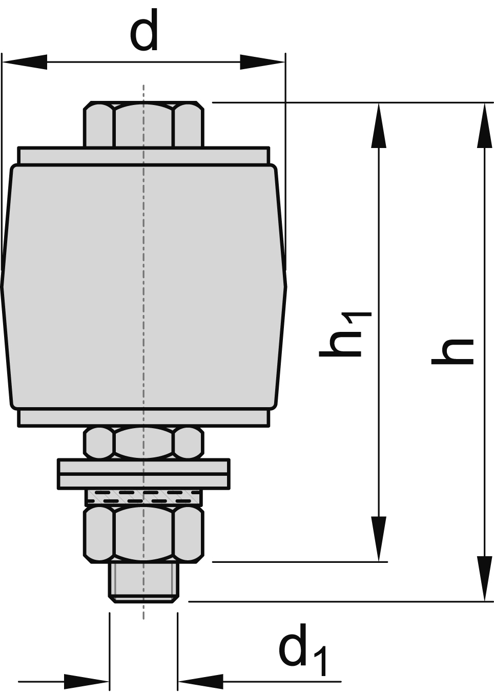 Aussenfuehrungsrolle Schiebetor MEA Nylon-verzinkt Ø 50 mm 10334010-60-0024.10