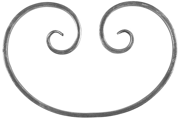 16er Serie - Masse- 295x200 mm - Material- 16x8 mm- glatt - Stahl S235JR- roh-30-1734.8