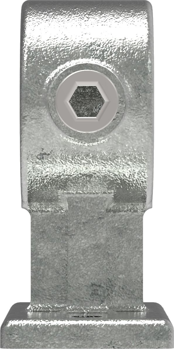 Rohrverbinder - Handlaufhalterung Befestigungsschraube 90° - 143WC42 - 42-4 mm - 1 1-4- - Feuerverzinkt u. Elektrogalvanisiert-143WC42