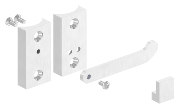 Tuerriegel fuer Rohr 42-4mm- V4A-88-1156521-V4A.42