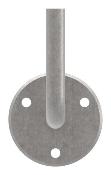 Handlaufhalter - mit Ronde 70x6 mm - zum Anschweissen - Stahl S235JR- roh-30-1402.8