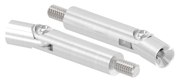 Edelstahl Gelenkstift Ø 14 x 76 mm - verstellbar - Aussen - und Innengewinde -V2A-11-2182.4
