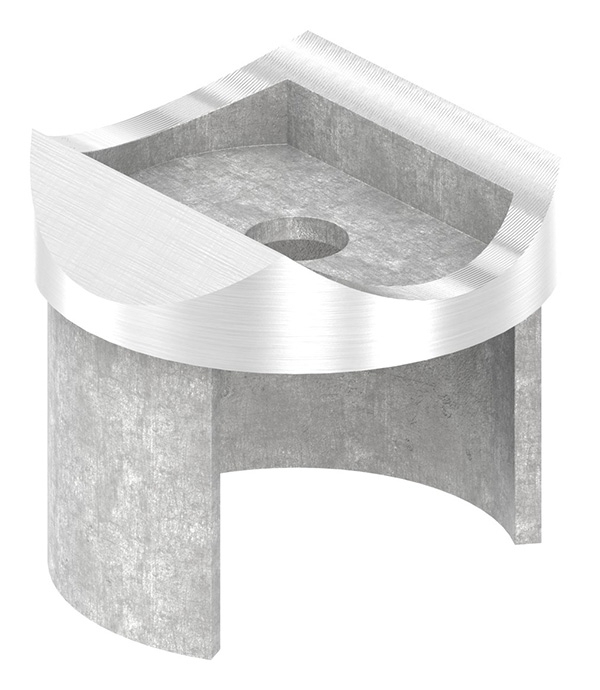 Adapter - fuer Nutrohr Ø 48-3 mm - V4A-12-2331.1