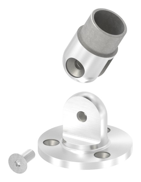 Wandhalter V2A fuer Rohr Ø 33-7 x 2-0 mm flexibel-11-3684.4