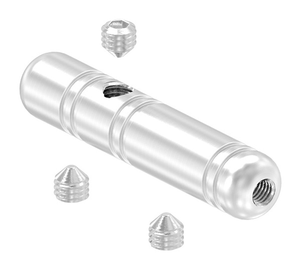 Gewindeterminal zur Selbstmontage - Fuer Seil Ø 4 mm - mit Innengewinde - V2A-11-2810.4