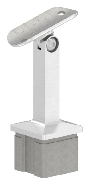 Handlaufhalter mit Gelenk fuer Vierkantrohr 40x40x2 mm V2A-11-2712.4