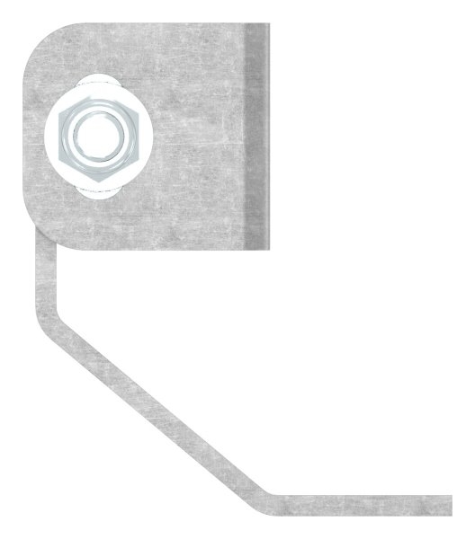 Torband verstellbar zum Anschweissen -gross- Stahl -roh- S235JR-30-3541.7