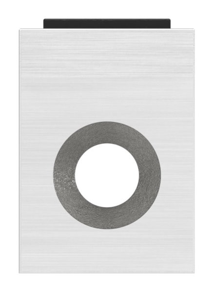 Halteboden fuer Glas Anschluss Ø 60-3 mm - Edelstahl V2A-10-5308-4-2.10